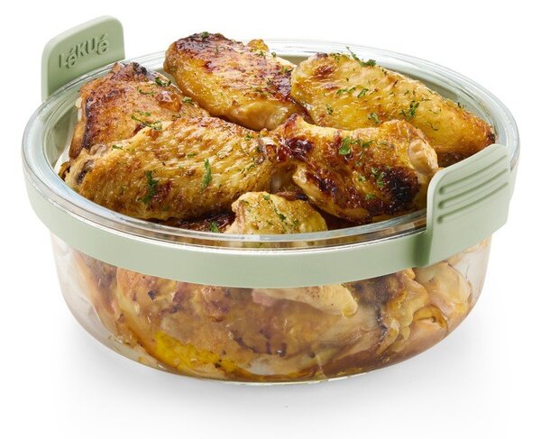 Stampo da forno in vetro 20,5x19,5 cm – Lékué