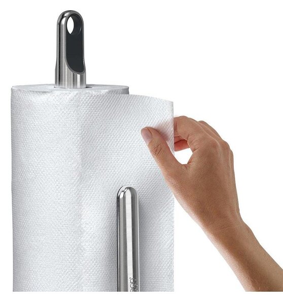 Portarotolo da cucina verticale grigio scuro in plastica Hold – Joseph Joseph