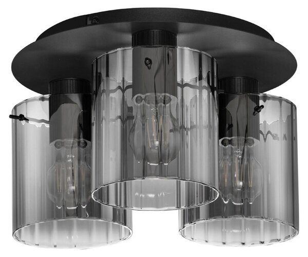 Lampada a sospensione Nova Luce - Lampada da soffitto nera