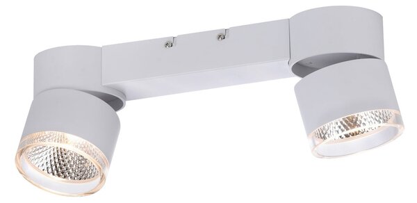 Plafoniera PURE, Nola, dimmerabile, Bianco, Soggiorno, Metallo, Moderno