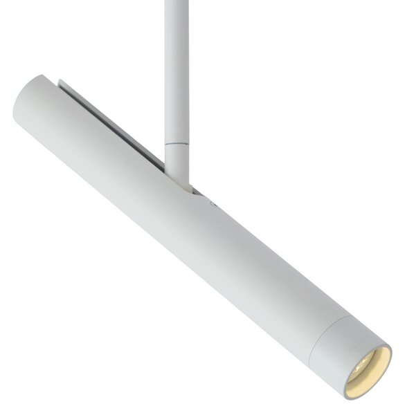 Faretto bianco moderno per sistema a binario monofase - Slimline Avery