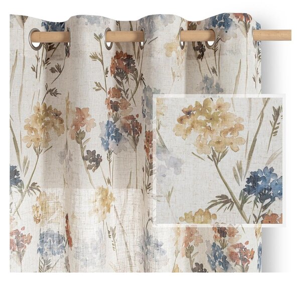 Tenda color crema 135x250 cm Flosi – Restilo