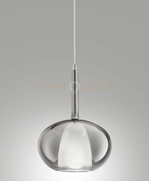 3787-50-126 edison vetro fume' d.22cm completo di cavo x kit luci
