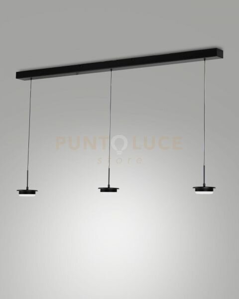 3805-48-101 montatura nera completa lineare cct 2700k - 3000k - 400