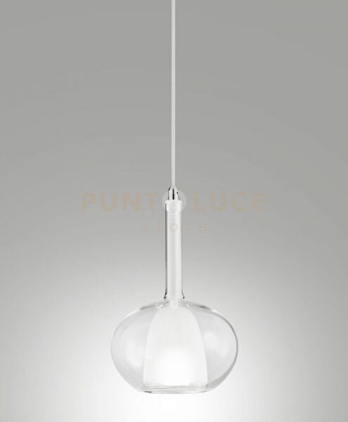3787-59-241 edison vetro trasparente d.16cm completo di cavo x kitluci