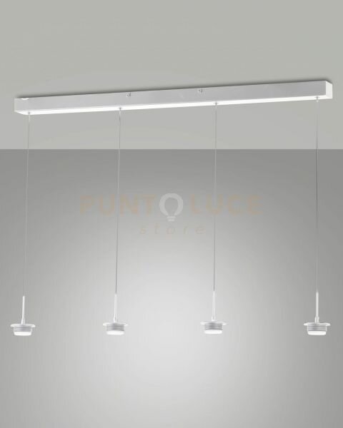 3804-48-102 montatura bianca completa lineare a led cct 2700k - 300