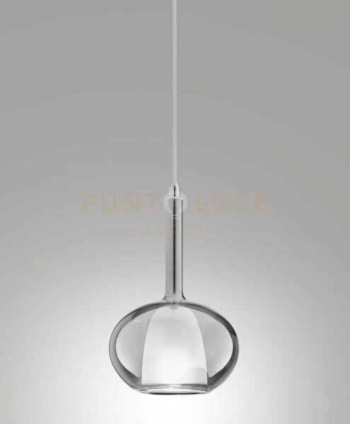 3787-59-126 edison vetro fume' d.16cm completo di cavo x kit luci