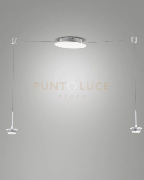 3804-42-102 montatura bianca completa cavo spostabile cct 2700k - 3