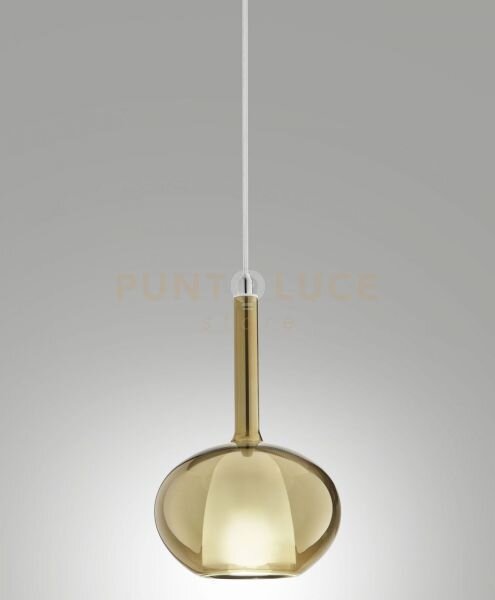 3787-59-189 edison vetro oro d.16cm completo di cavo x kit luci