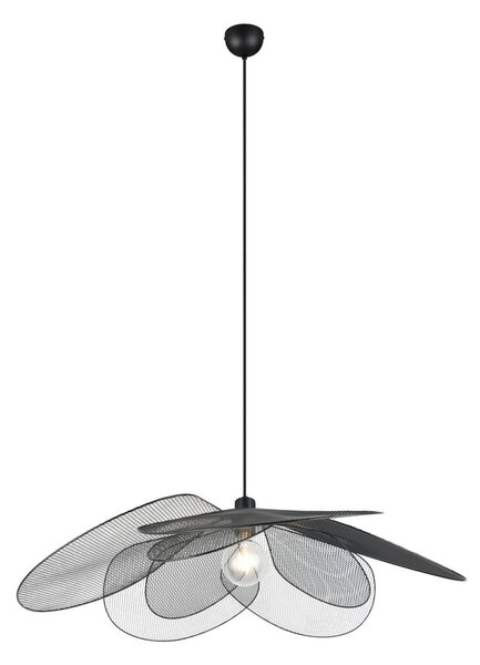 Lampadario nero opaco ø 87 cm Fleure – Reality