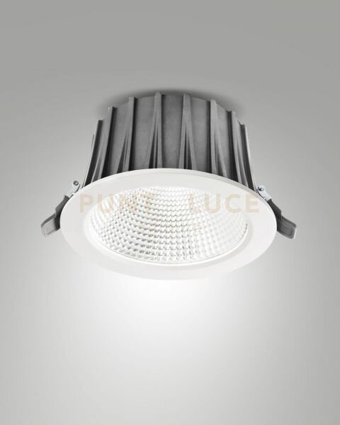 Baku faretto ad incasso 30w 3000k 3240lm bianco on/off