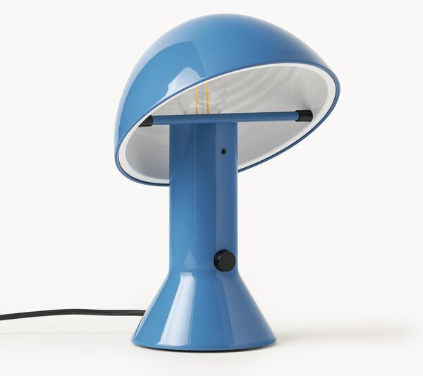 Lampada da tavolo piccola con paralume orientabile Elmetto
