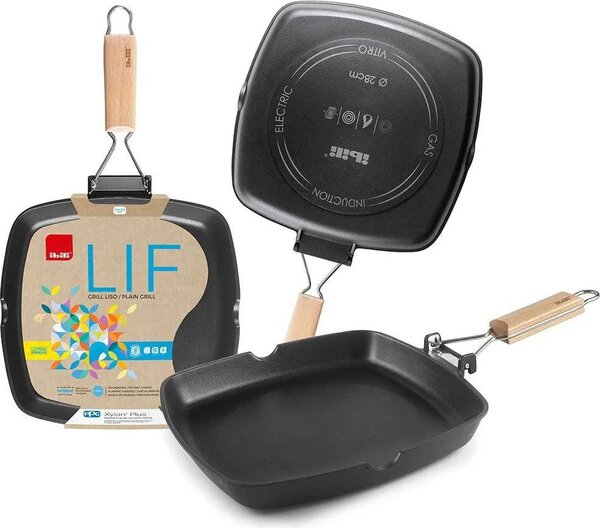 Ibili Lif 20 Cm Grill Argento Argento Taglia unica