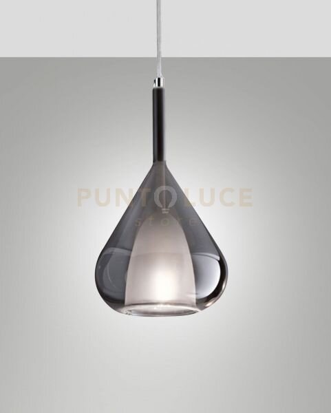 Edison 3481-59-126 vetro fume' piccolo completo di cavo x kit luci