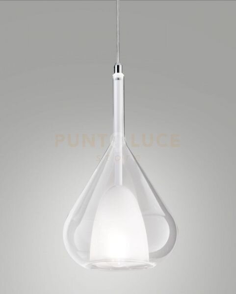 Edison 3481-50-241 vetro trasparente completo di cavo x kit luci se