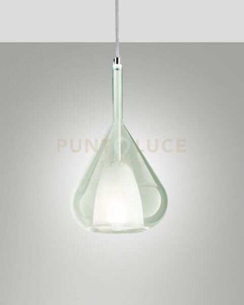 Edison 3481-59-140 vetro verde piccolo completo di cavo x kit luci