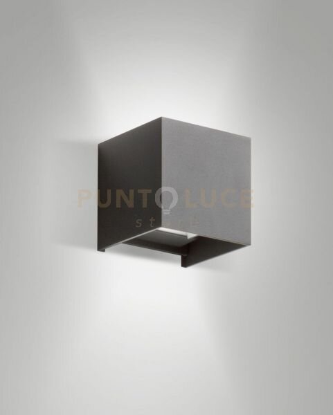 Cuba applique da esterno a led doppia emissione 12w 3000k 1448lm g