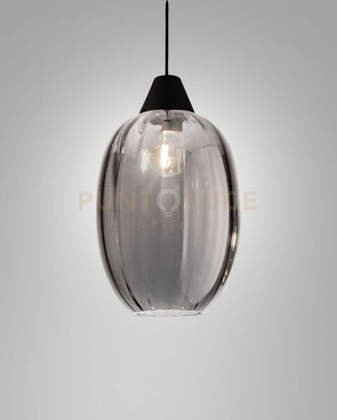Edison 3519-50-126 vetro fume' completo di cavo x kit luci