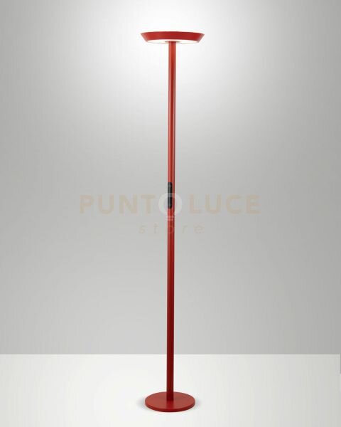 Fizz lampada da terra rossa a led cct 2700k - 3200k - 4000k- 50+10w