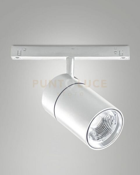 Ermes spot 48v bianco 2700k 2700lm 27w 16°on/off per sistema binario