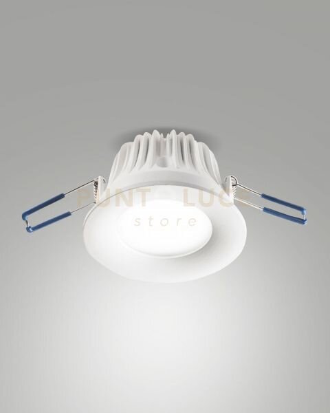 Febe faretto incasso 10w 3000k 950lm bianco on/off ip65