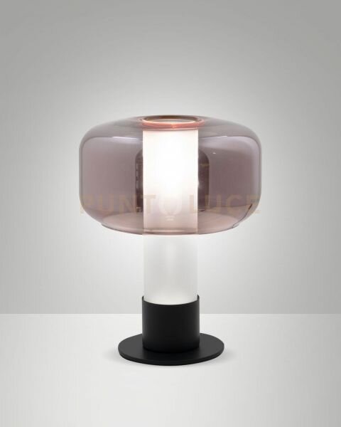 Flick lampada da tavolo ametista 1 luce attacco e14 dimmerabile