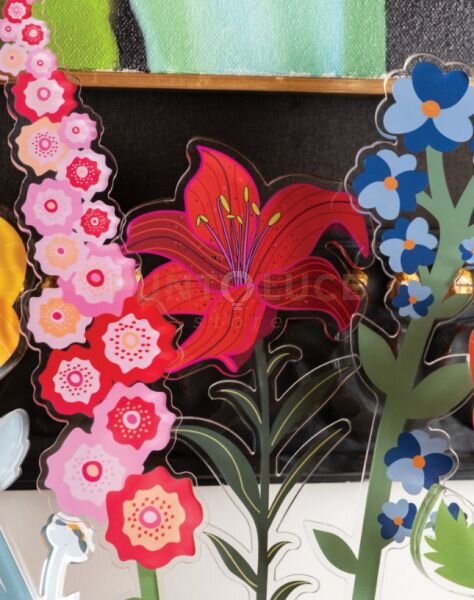 Funny flowers - fiore in plexiglass giglio piccolo