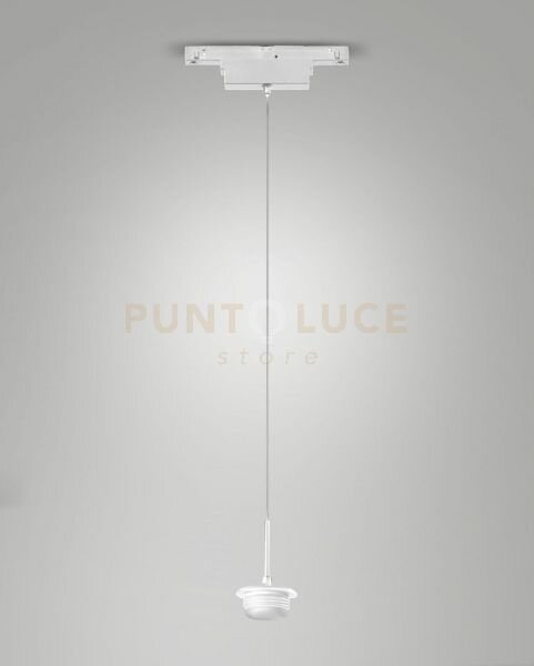 Kit sospensione per binario 48v 8w cct 2700/3000/4000k 750lm bianco