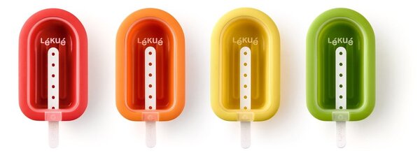 Set di stampi per ghiaccioli in silicone 4 pz – Lékué