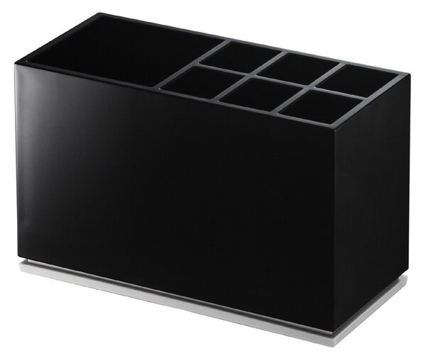 Portaspazzolino verticale nero in plastica Mist – YAMAZAKI
