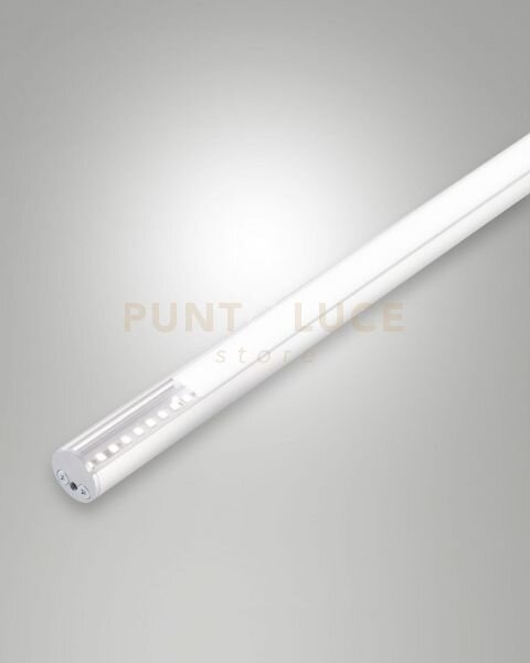 Kate barra led 9,6w 3000k 1150lm alluminio anodizzato ip40 100cm