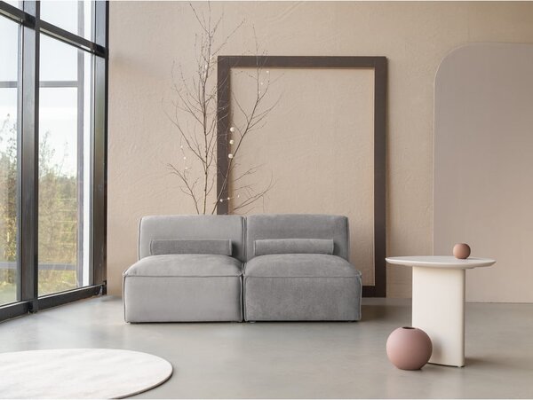 Divano componibile in grigio chiaro 152 cm Flex Felix – Miuform