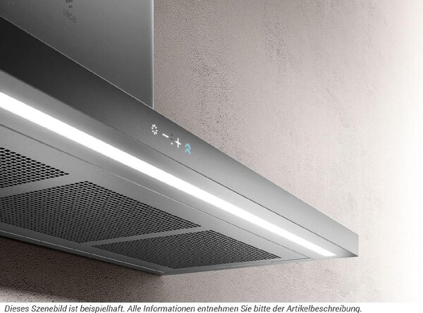 Elica Cappa Cucina Aspirante a Parete Larghezza 120 cm finitura Acciaio Inox - PRF0144972 THIN IX/A/120