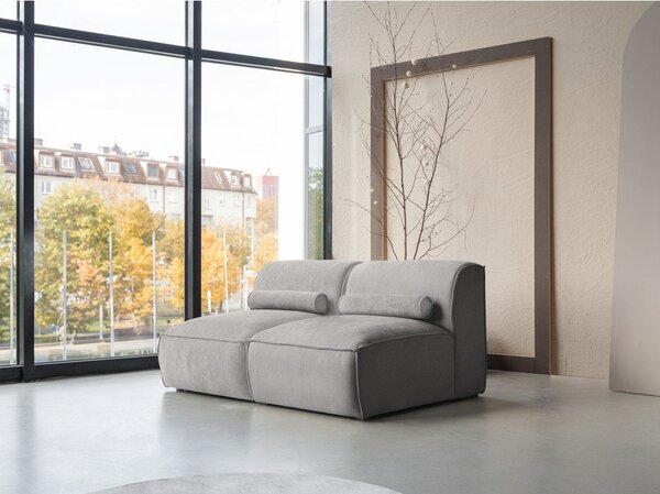 Divano componibile in grigio chiaro 152 cm Flex Felix – Miuform