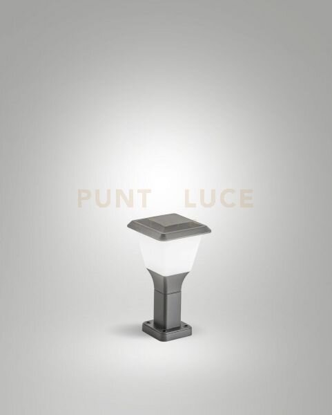 Lena paletto grigio scuro cm.30 attacco e27 ip65