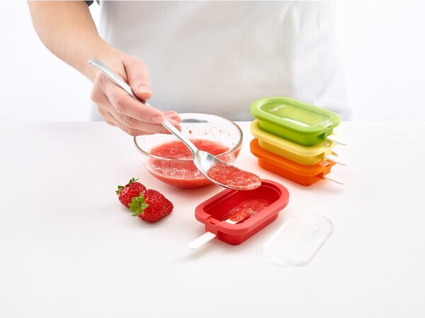 Set di stampi per ghiaccioli in silicone 4 pz – Lékué