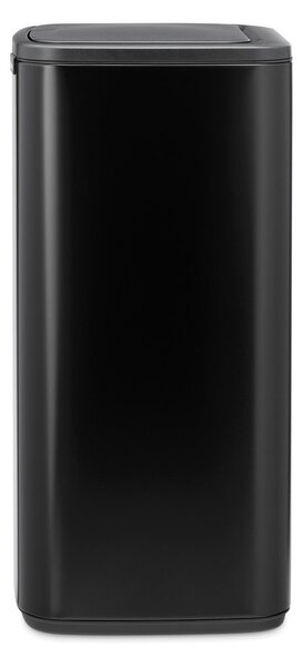 Cestino per la spazzatura nero opaco in acciaio touch 30 l Bo Touch – Brabantia