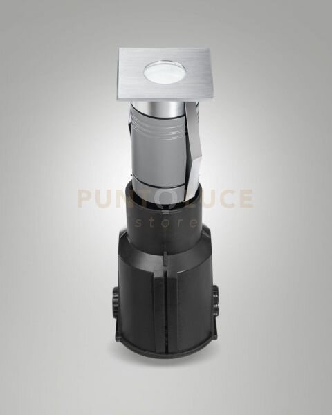 Naire 2 faretto incasso acciaio carrabile a led 3w 3000k 175lm