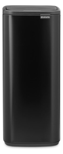 Cestino per la spazzatura nero opaco in acciaio touch 30 l Bo Touch – Brabantia
