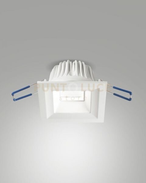 Morea faretto da incasso 10w 3000k 950lm bianco on/off ip65