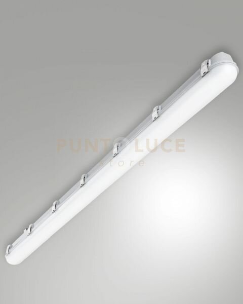 Panama plafoniera led 34w 4000k 5066lm diffusore opale l.150cm ip66