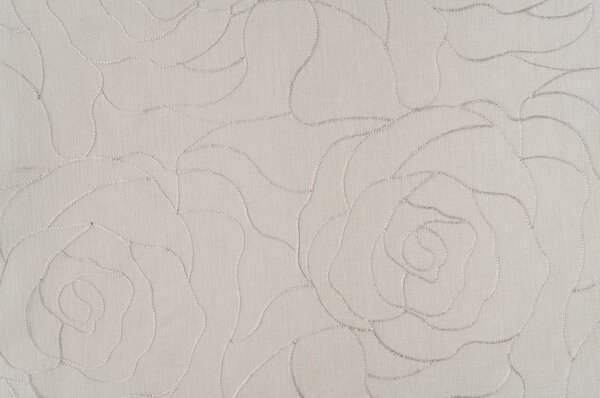 Tenda sottile bianca/grigia 140x245 cm Amanda – Mendola Fabrics