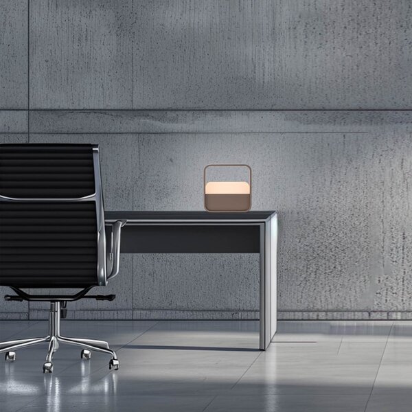 Lampade da tavolo PURE, PURE Go, dimmerabile, Bronzo / Ottone anticato, Soggiorno, Alluminio, Moderno
