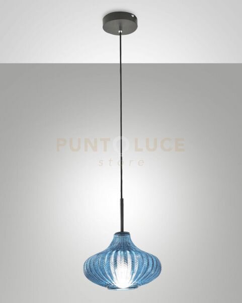 Budelli sospensione azzurro 3723-40-244