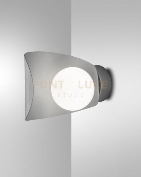 Adria applique argento a led 3000k - 6w - 540 lm orientabile ip20 i
