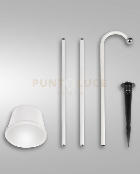 Armanda kit garden bianco a led 3w 3000k 320lm dimmerabile e orient