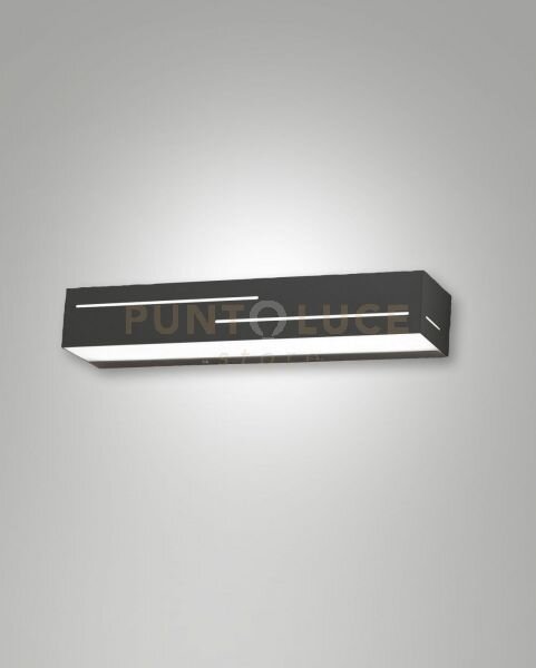Banny applique antracite a led 3000k - 18w - 1700 lm, 31cm ip20