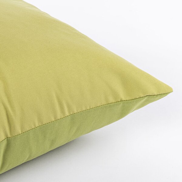 Cuscino Arredo 48X48 Modern Double GREEN Microfibra Caleffi