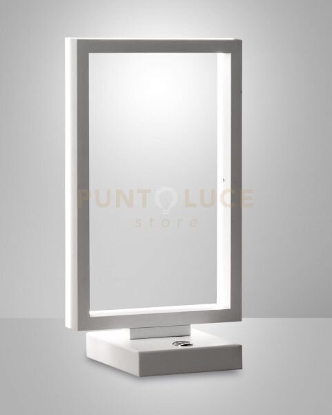 Bard lampada da tavolo bianca a led 3000k - 15w - 1720 lm dimmerabi