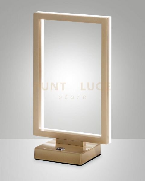 Bard lampada da tavolo oro opaco a led 3000k - 15w - 1720 lm dimmer